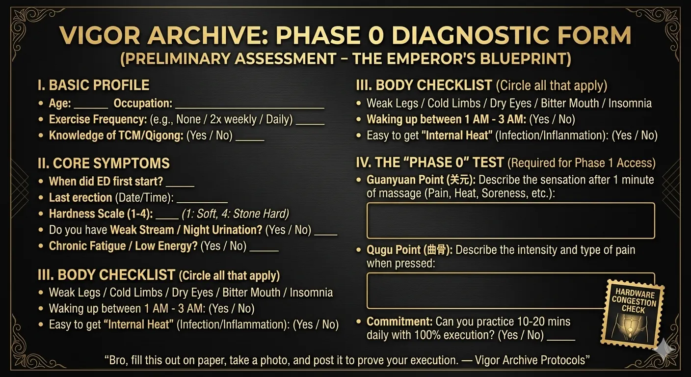 Phase 0 Diagnostic Form